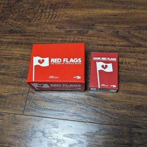 Red Flags Card Game Terrible Dates With Expansion Dark Red Flags